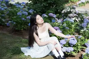 Jing Jing Jing Vol.8624: Dreamy Beauty in a Hydrangea Garden | YiTuYu Art Language Series-1