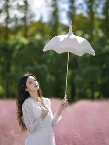 Enyyyn's Dreamy Escape in a Pink Grass Field – YiTuYu Vol.8630-17