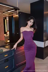 XingYan Vol.407 Shi An An: Alluring Secretary Style with Elegant Black Sheer Stockings-35