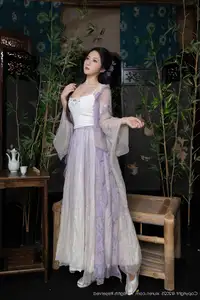 Discover Yu Zi Jiang Fish's Ethereal Beauty in XiuRen No.10737 Traditional Attire. Explore Asian Grace and Charm!-48