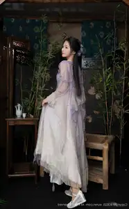 Discover Yu Zi Jiang Fish's Ethereal Beauty in XiuRen No.10737 Traditional Attire. Explore Asian Grace and Charm!-15