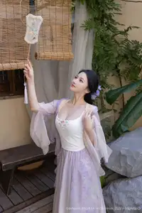 Discover Yu Zi Jiang Fish's Ethereal Beauty in XiuRen No.10737 Traditional Attire. Explore Asian Grace and Charm!-45