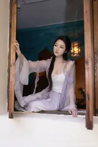 Discover Yu Zi Jiang Fish's Ethereal Beauty in XiuRen No.10737 Traditional Attire. Explore Asian Grace and Charm!-18