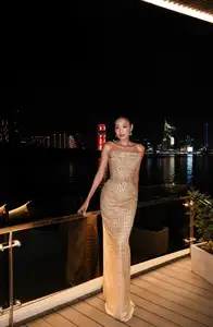 Thao Nhi Le: Captivating Beauty & Luxurious Resort Style. See Miss Universe Vietnam 2022 Runner-up in Stunning Seaside Scenery!-5