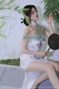 XiuRen No.10694 A Yi Sha: Captivating Oriental Elegance in a Stunning Dress-42