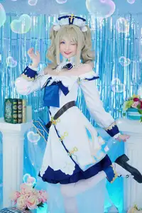 Captivating Cosplay: Hidori Rose as Genshin Impact's Barbara (31P - 1V)-8