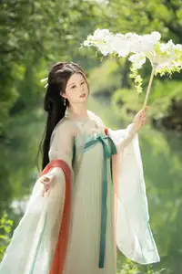 Xi Gua's Graceful Hanfu Elegance | YiTuYu Vol.8558 Collection-9