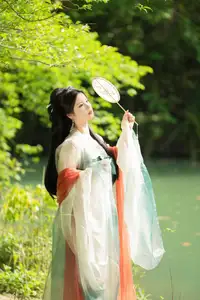 Xi Gua's Graceful Hanfu Elegance | YiTuYu Vol.8558 Collection-5
