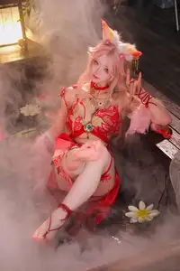 Coser Maeno Taita Transforms into Yulinglong (Naraka Bladepoint): A Captivating Mythical Beauty.-22