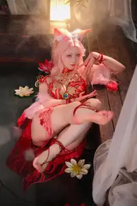 Coser Maeno Taita Transforms into Yulinglong (Naraka Bladepoint): A Captivating Mythical Beauty.-10