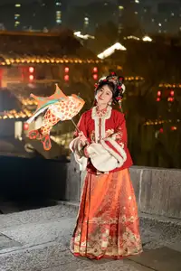 YiTuYu Art Language Vol.8565 Xiao He: Captivating Hanfu Elegance & Traditional Charm for Lunar New Year-12