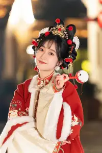 YiTuYu Art Language Vol.8565 Xiao He: Captivating Hanfu Elegance & Traditional Charm for Lunar New Year-16