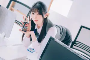 Coser Shimo: Discover Shimo's Secret Office Part02 – Innocent Charm in the Workplace-18