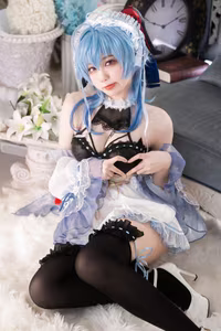 Coser ajiki Transforms into Ganyu Genshin Impact: Exquisite Beauty & Allure-5