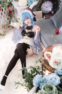 Coser ajiki Transforms into Ganyu Genshin Impact: Exquisite Beauty & Allure-12