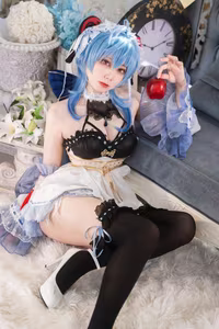 Coser ajiki Transforms into Ganyu Genshin Impact: Exquisite Beauty & Allure-3