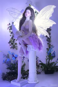 VGU No.24: Enchanting Lavender Fairy: Discover Ethereal Beauty and Mystical Charm-0