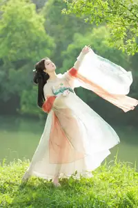 Xi Gua's Graceful Hanfu Elegance | YiTuYu Vol.8558 Collection-3