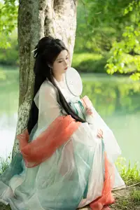 Xi Gua's Graceful Hanfu Elegance | YiTuYu Vol.8558 Collection-6