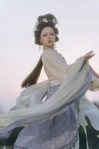 Ethereal Bao Xian - YiTuYu Art Language Vol.8563: Ancient Grace in a Floral Dreamscape-4