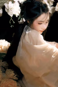 YiTuYu Vol.8284: Ren Gui Yu Er's Ethereal Classical Beauty – An East Asian Art Language Masterpiece-7