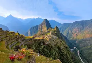 Discover Machu Picchu: Ancient Inca Wonder Amidst Majestic Peruvian Landscapes-5
