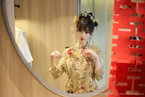 XiuRen No.10567: Yue Er Yue Er's Enchanting Traditional Bridal Photoshoot-1