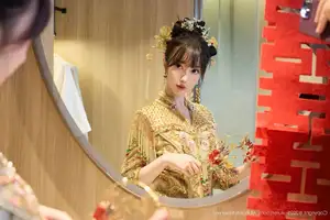 XiuRen No.10567: Yue Er Yue Er's Enchanting Traditional Bridal Photoshoot-19