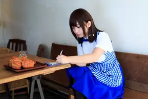 Moe Iori: Charming Cafe Girl in 'Monday's Girl' Part02-22