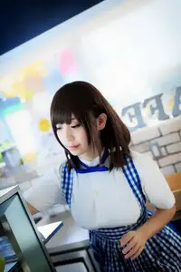 Moe Iori: Charming Cafe Girl in 'Monday's Girl' Part02-34