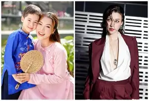 MC Hoang Oanh's Stunning Post-Divorce Beauty Transformation: Peaceful Moments with Her Son-0
