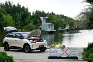 Geely EX2: Unveiling the B-Segment EV Platform Set to Challenge BYD Dolphin.-3