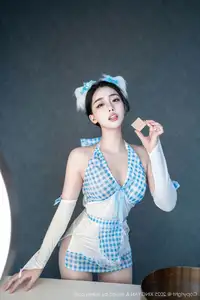 XingYan Vol.399 Ruan Fu Fu's Enchanting Maid Charm Unveiling the Captivating Beauty of Star Face Model-13