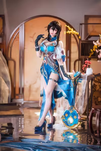 Coser Tomoyo Transforms into Honkai Star Rail's Ruan Mei: Captivating Beauty (23P)-3