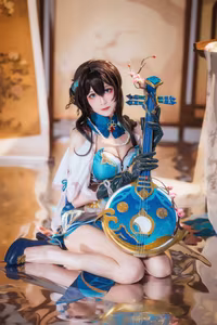 Coser Tomoyo Transforms into Honkai Star Rail's Ruan Mei: Captivating Beauty (23P)-2
