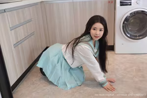 Lin Jia Xin Charming in Schoolgirl Outfit: Captivating XiuRen No.10379 Photo Set-15