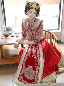 Li Shuang Er: Traditional Beauty in Vibrant Xiùhéfú from XiuRen model Part01-18