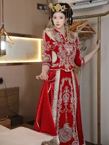 Li Shuang Er: Traditional Beauty in Vibrant Xiùhéfú from XiuRen model Part01-25