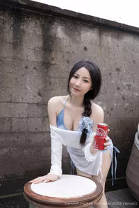 XiuRen No.10377: Yu Zi Jiang Fish – Graceful Beauty by the Summer Pool-7