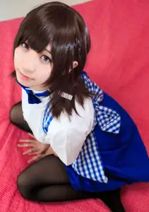 Moe Iori in School Uniform: Pure Charm of "Monday's Child" Part03.-11