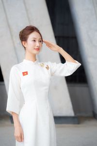 Hoang Khanh Ly 'Hot Girl at Boarding House': Pure Vietnamese Beauty Graces National Day 2/9-5