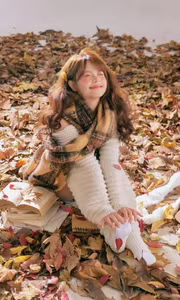 VGU No.50: Radiant Autumn Smile & Cozy Style Captivate Hearts-1