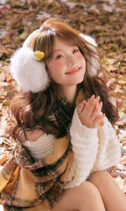 VGU No.50: Radiant Autumn Smile & Cozy Style Captivate Hearts-3