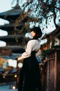 Coser Chunmomo: Discover the enchanting autumn night beauty in her Autumn Quest Part02 series-2