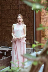 VGU No.107: Captivating Asian Beauty in Elegant Traditional Attire, A Dreamy Muse-0