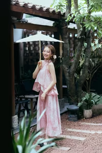 VGU No.107: Captivating Asian Beauty in Elegant Traditional Attire, A Dreamy Muse-11