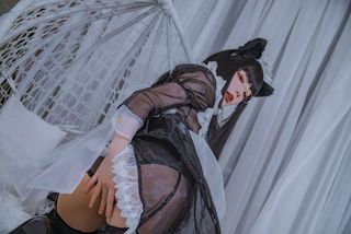 Coser Qi Si Kuai Wii as Maid Sama Alluring Cosplay 0005-6990257278-12