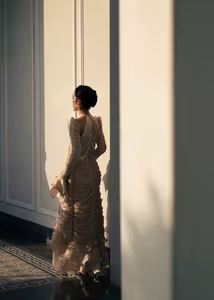 Tram Anh: Elegant French Lady Style Transformation | Actress Fashion-2