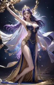 AI Generated: Goddess, Divine Beauty of Heavenly Palace | Part02-6