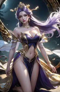 AI Generated: Goddess, Divine Beauty of Heavenly Palace | Part02-7